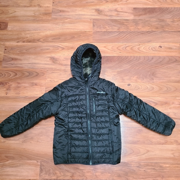 Boys Eddie Bauer Reversable Coat - Picture 1 of 3